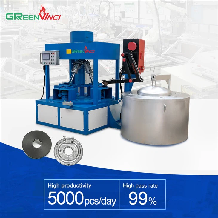 Multi-stations Automatic Metal Spin Casting Machine